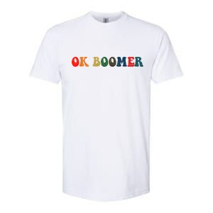 Retro Ok Boomer Softstyle CVC T-Shirt