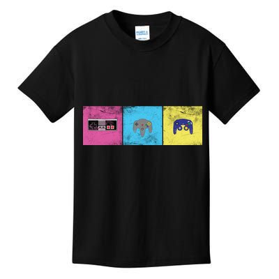 Retro Old School Gamer Kids T-Shirt