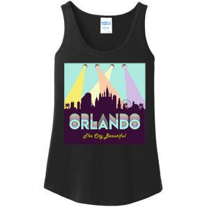 Retro Orlando Florida Ladies Essential Tank