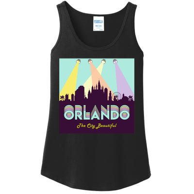 Retro Orlando Florida Ladies Essential Tank