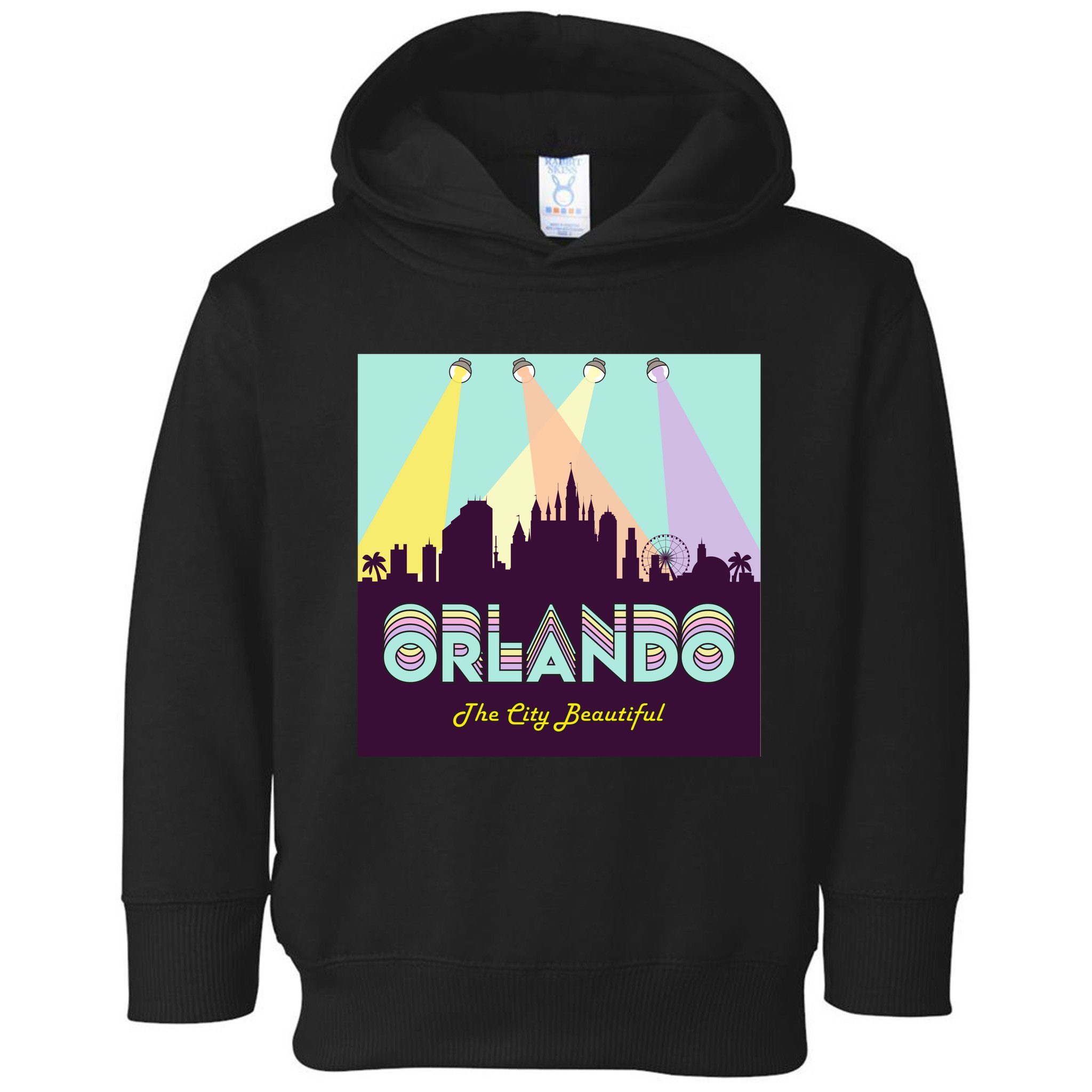 Retro Orlando Florida Toddler Hoodie