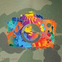 Retro Paint Camera Legacy Tie Dye Trucker Hat