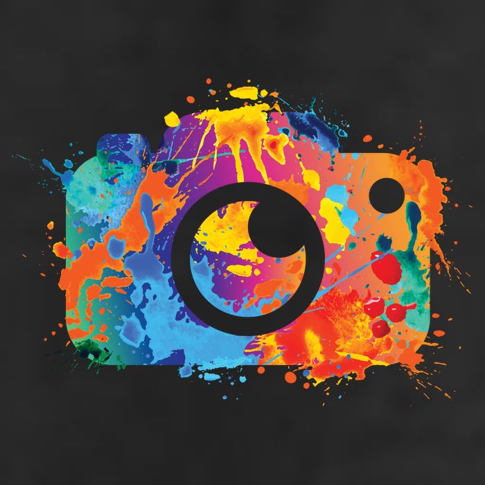 Retro Paint Camera Cool Comfort Performance Bucket Hat
