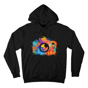 Retro Paint Camera Hoodie