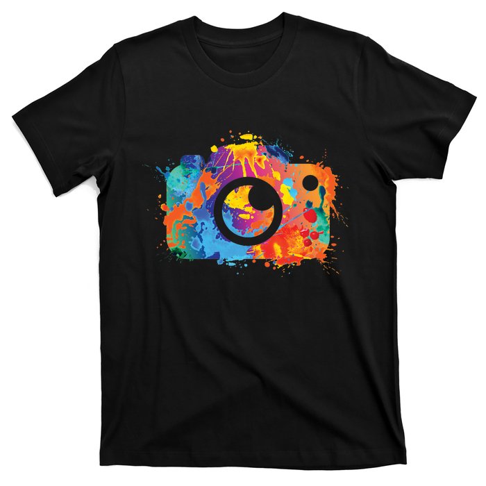 Retro Paint Camera T-Shirt