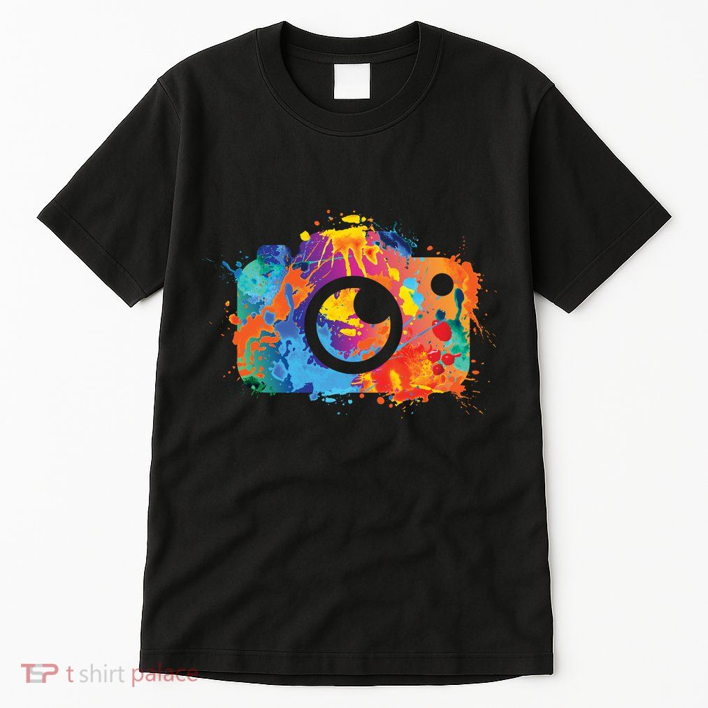 Retro Paint Camera Tall T-Shirt