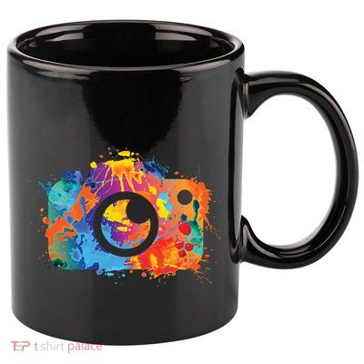 Retro Paint Camera 11oz C Handle Ceramic Mug