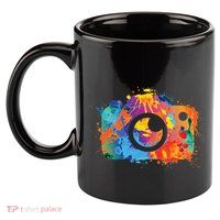 Retro Paint Camera 11oz C Handle Ceramic Mug