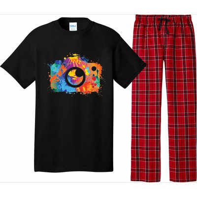 Retro Paint Camera Pajama Set