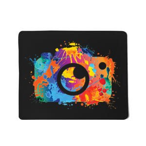 Retro Paint Camera Mousepad