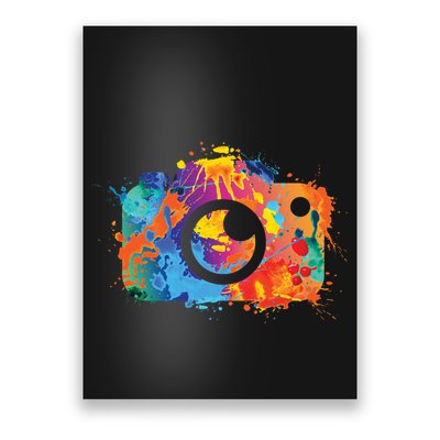 Retro Paint Camera Poster