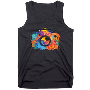 Retro Paint Camera Tank Top