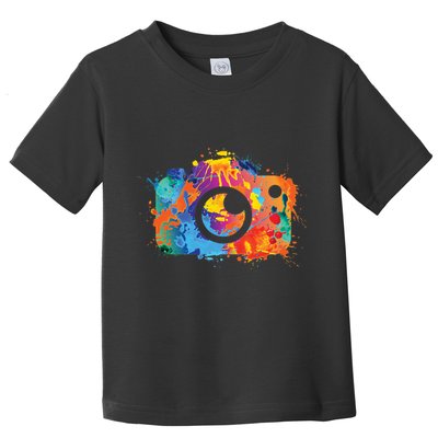 Retro Paint Camera Toddler T-Shirt