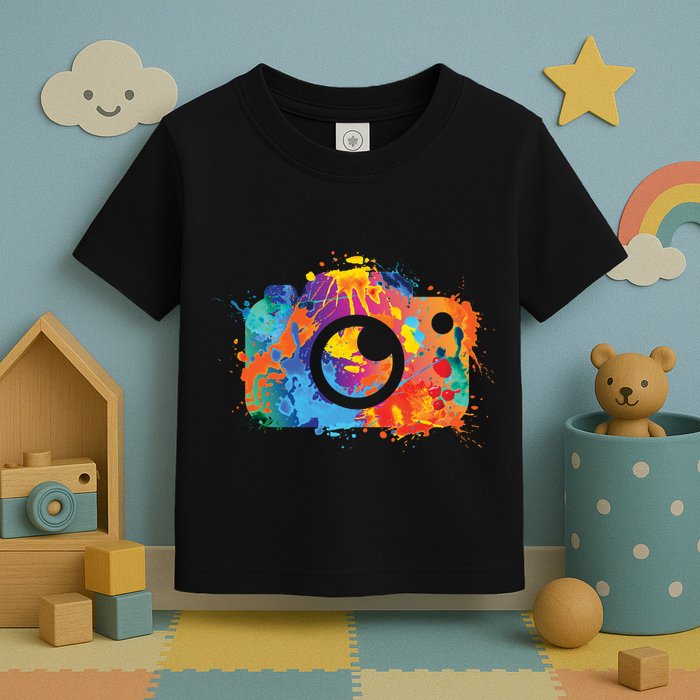 Retro Paint Camera Toddler T-Shirt
