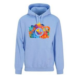 Retro Paint Camera Unisex Surf Hoodie