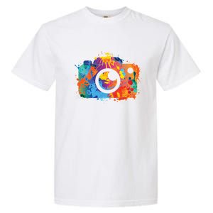 Retro Paint Camera Garment-Dyed Heavyweight T-Shirt