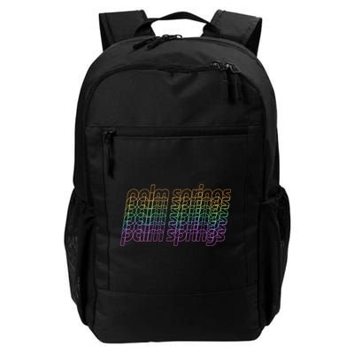 Retro Palm Springs Retro Multicolor Backpack