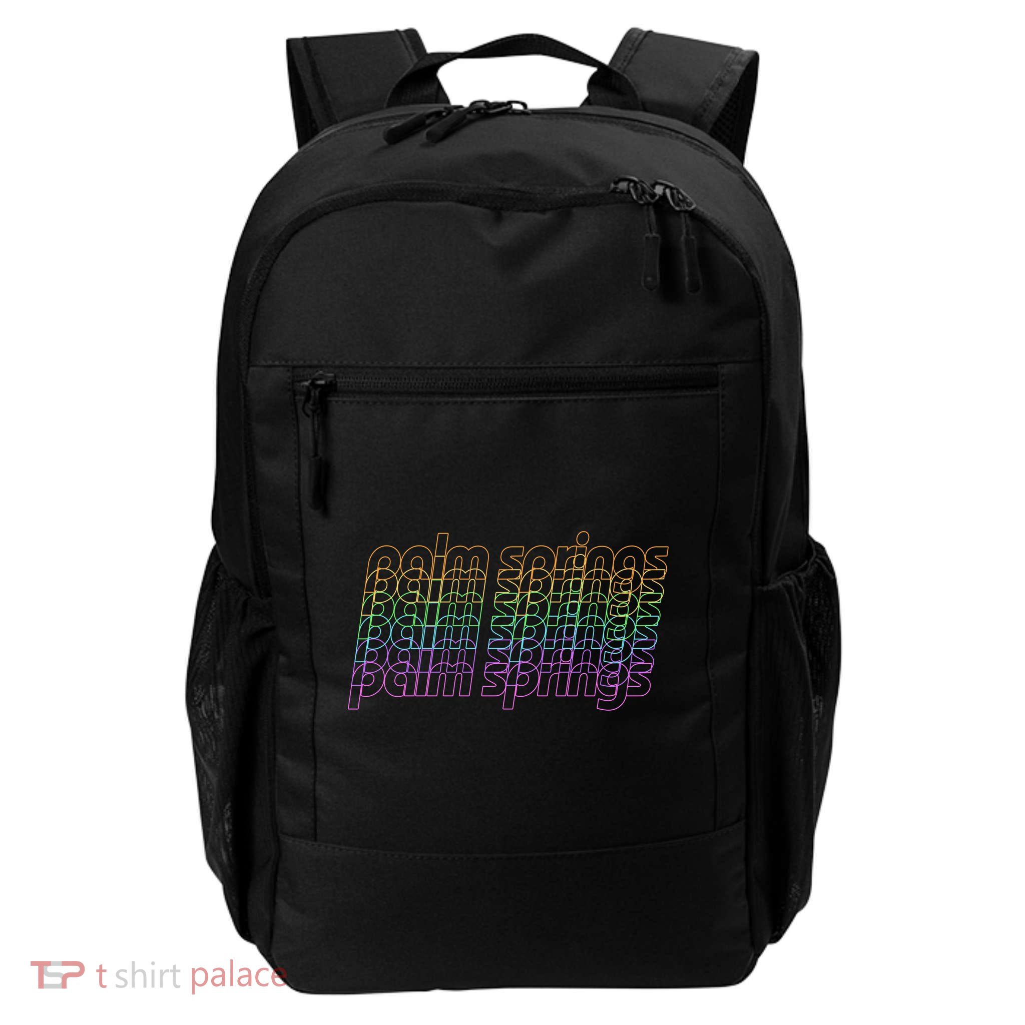 Retro Palm Springs Retro Multicolor Backpack