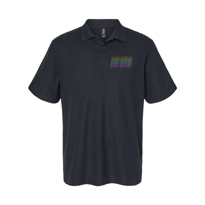 Retro Palm Springs Retro Multicolor Polo