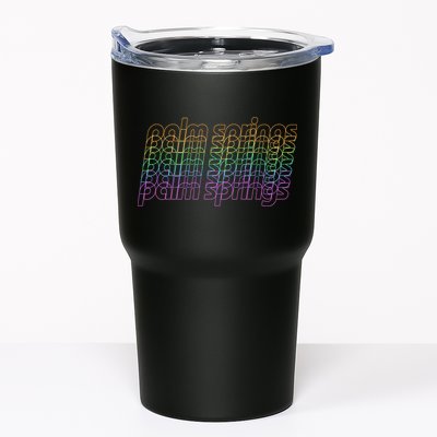 Retro Palm Springs Retro Multicolor Tumbler