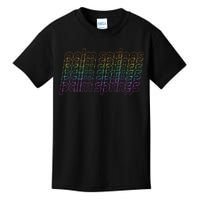 Retro Palm Springs Retro Multicolor Kids T-Shirt