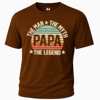 Retro Papa The Man Myth Legend Performance Shirt
