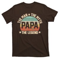 Retro Papa The Man Myth Legend T-Shirt