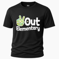 Retro Peace Out Elementary  Performance Shirt