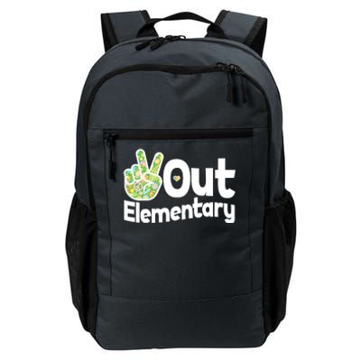 Retro Peace Out Elementary  Daily Commute Backpack