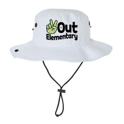 Retro Peace Out Elementary  Legacy Cool Fit Booney Bucket Hat