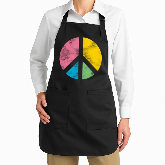 Retro Peace Sign Apron
