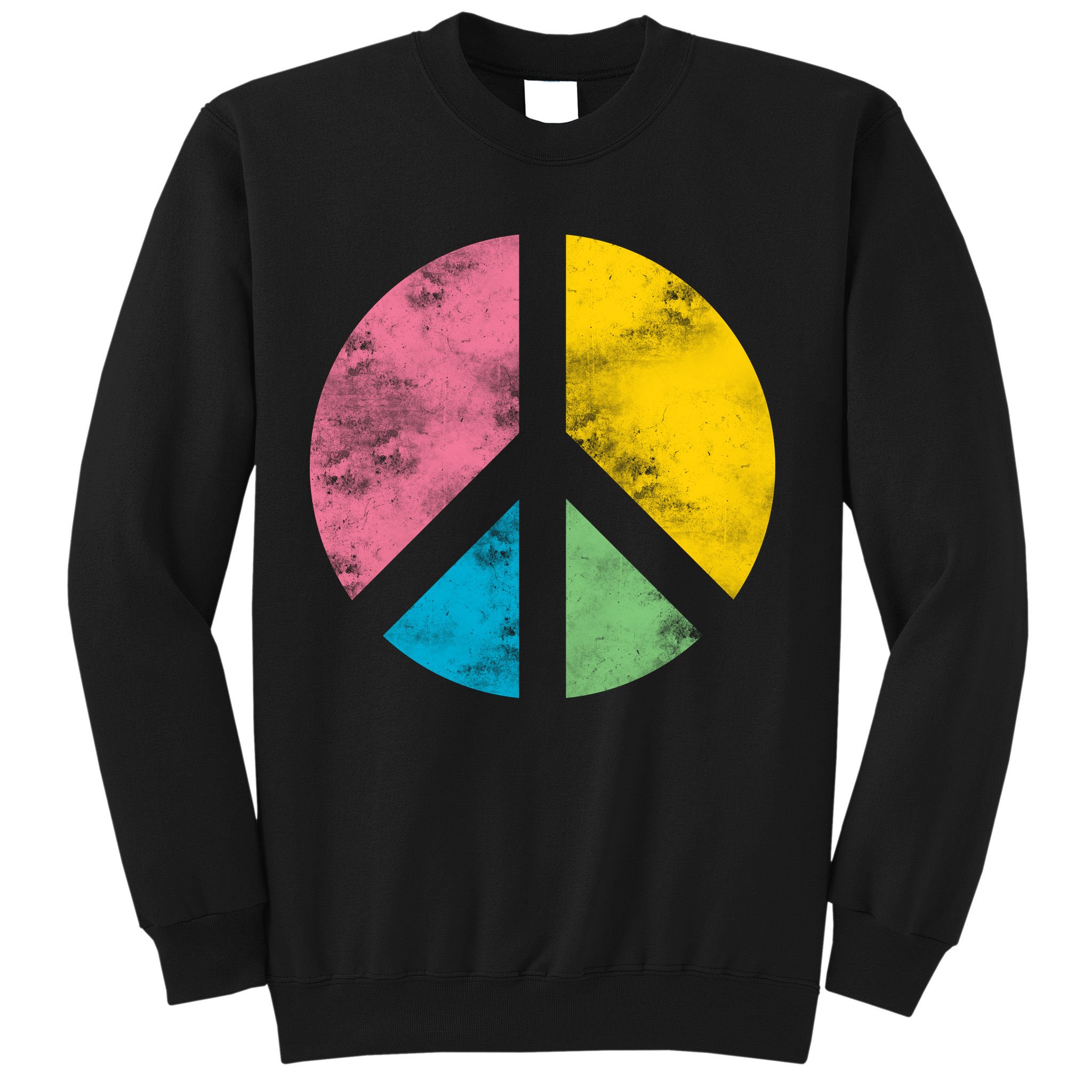 Retro Peace Sign Sweatshirt