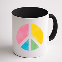 Retro Peace Sign Mug