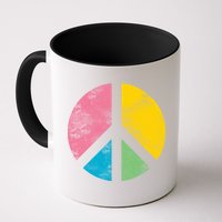 Retro Peace Sign Mug