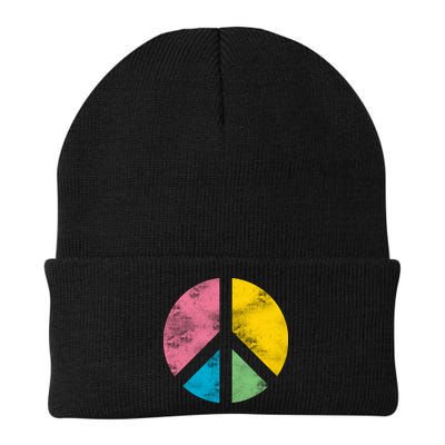 Retro Peace Sign Beanie