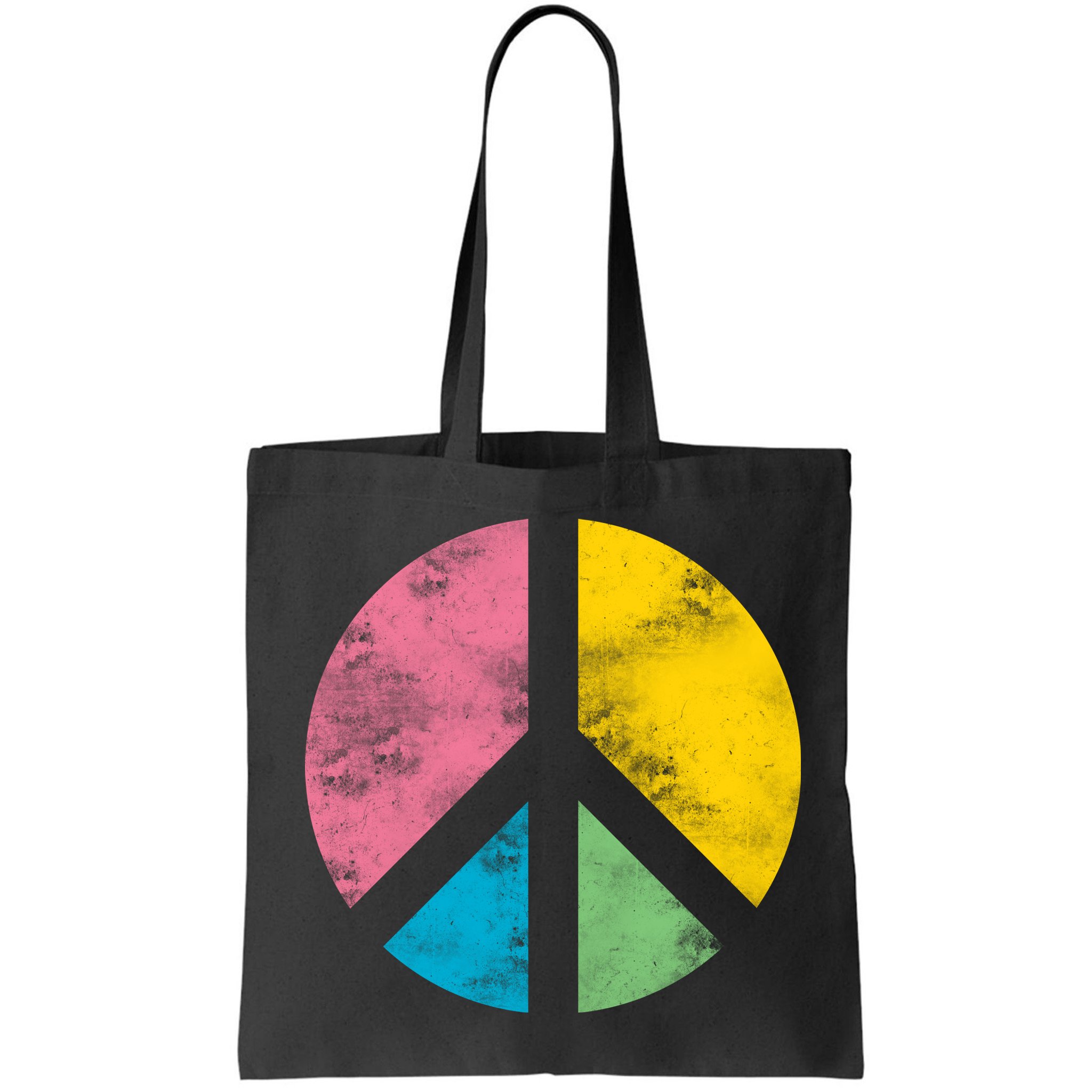 Retro Peace Sign Bag