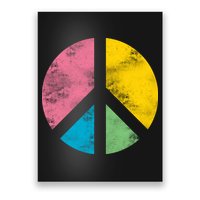 Retro Peace Sign Poster