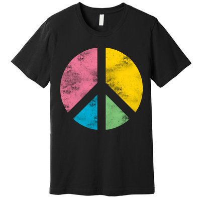 Retro Peace Sign Premium T-Shirt