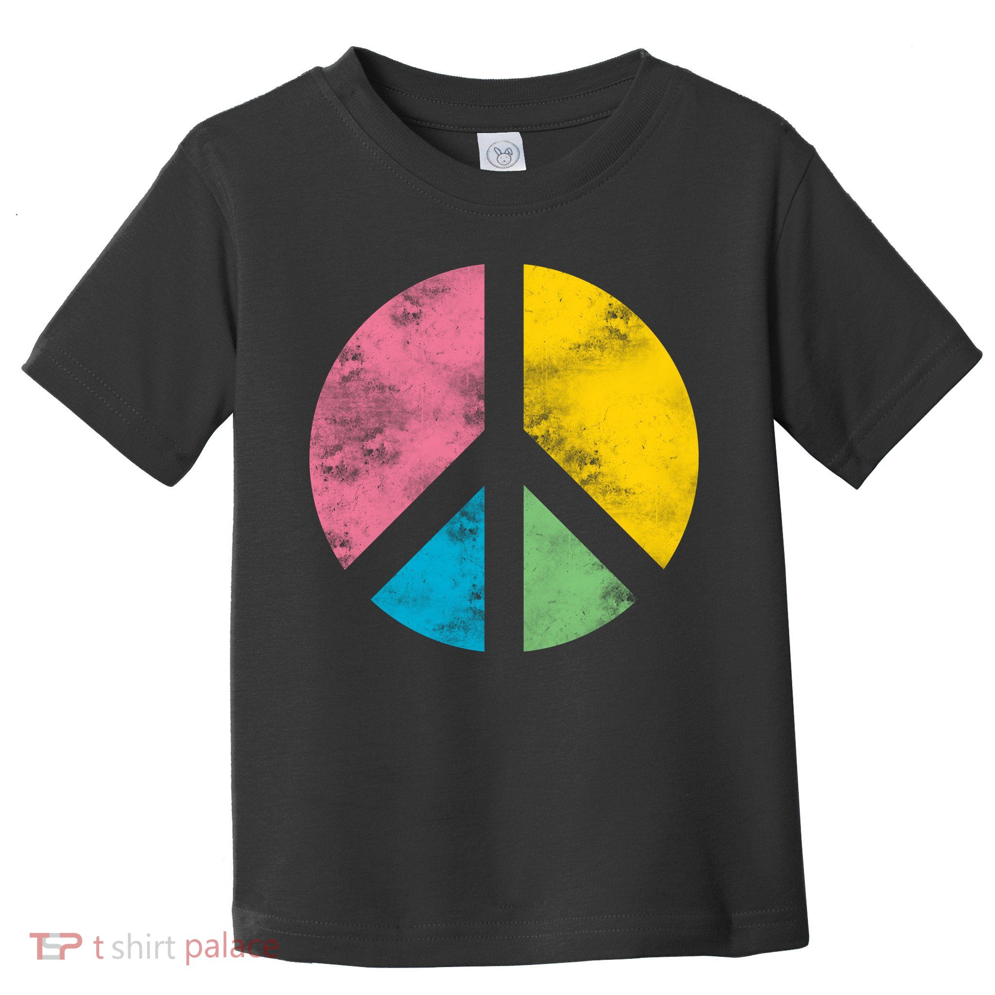 Retro Peace Sign Toddler T-Shirt