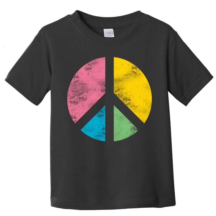 Retro Peace Sign Toddler T-Shirt
