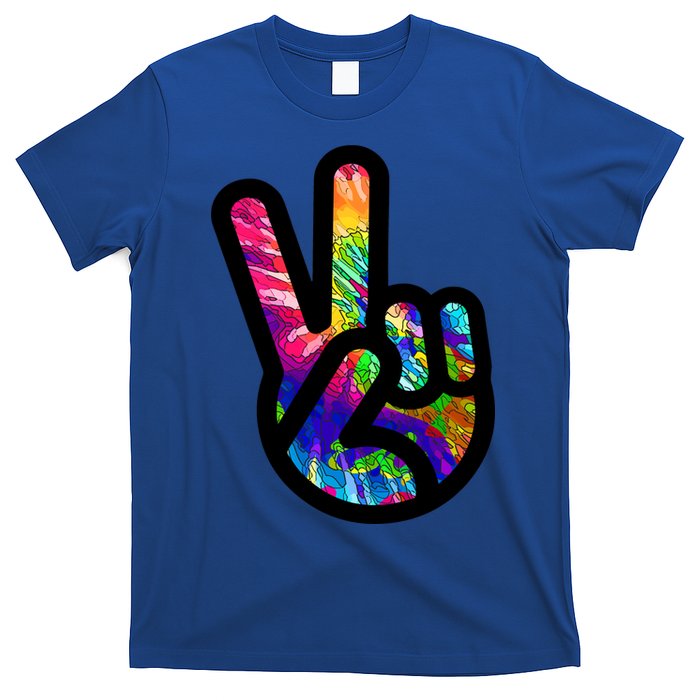 Retro Peace Sign Hand T-Shirt