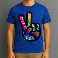 Retro Peace Sign Hand T-Shirt