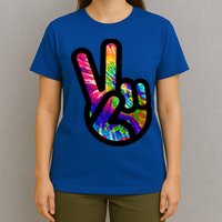 Retro Peace Sign Hand T-Shirt