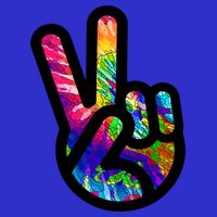 Retro Peace Sign Hand T-Shirt