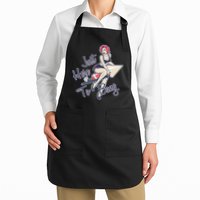 Retro Pin Up Just Here To Bang Apron