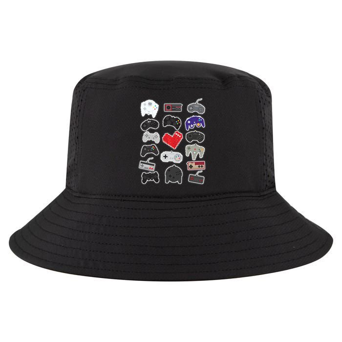 Retro Pixel Remote Love Cool Comfort Performance Bucket Hat