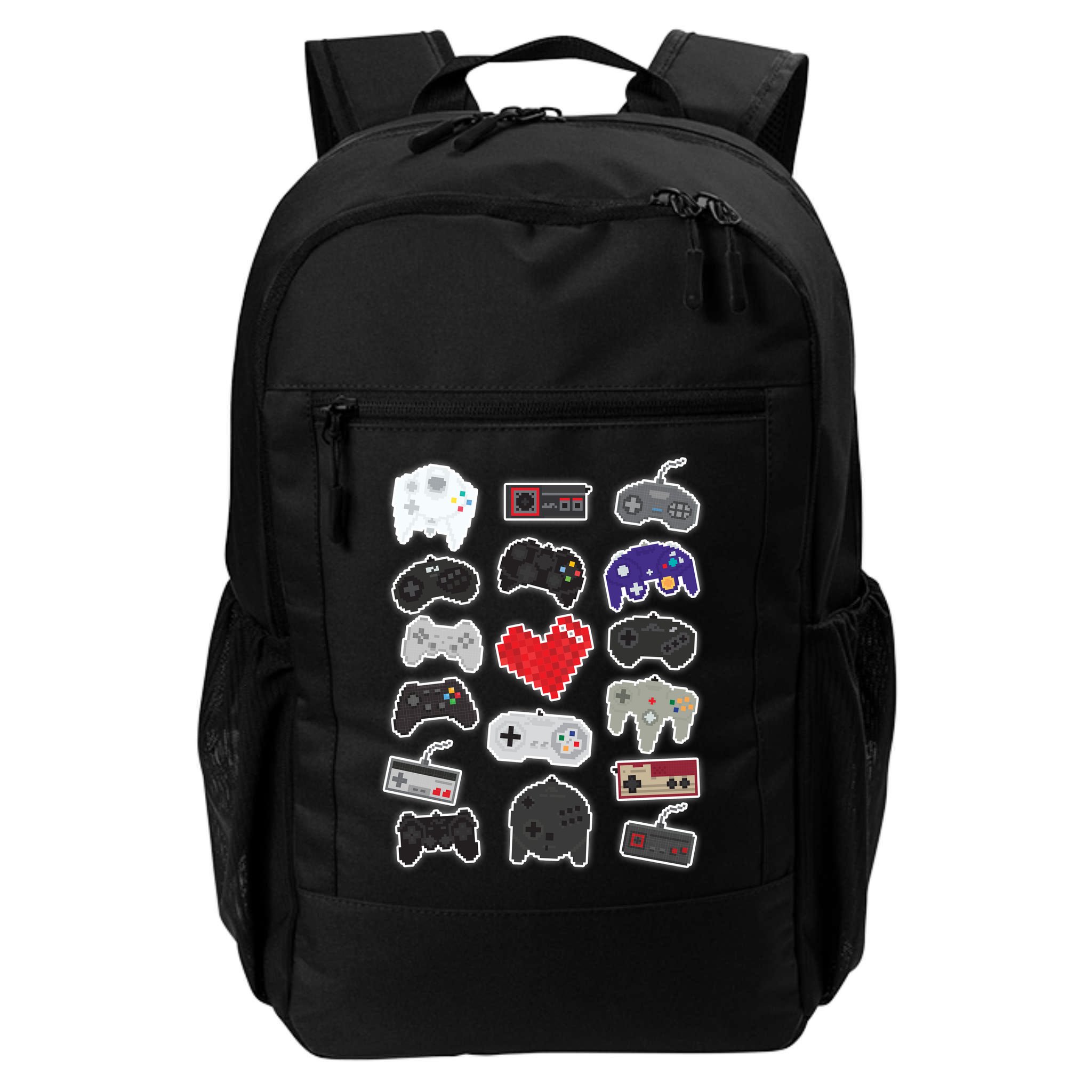 Retro Pixel Remote Love Backpack