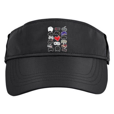 Retro Pixel Remote Love Adult Drive Performance Visor