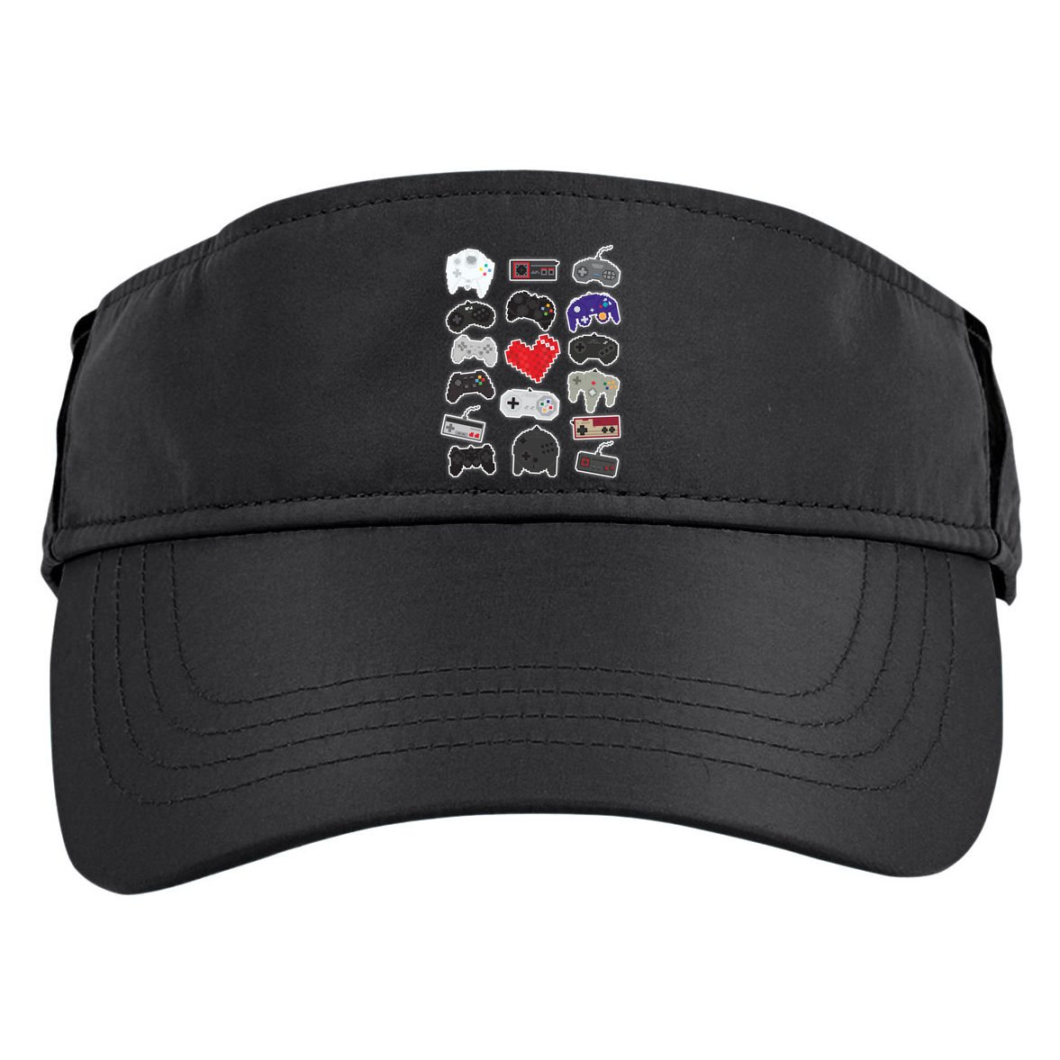 Retro Pixel Remote Love Adult Drive Performance Visor