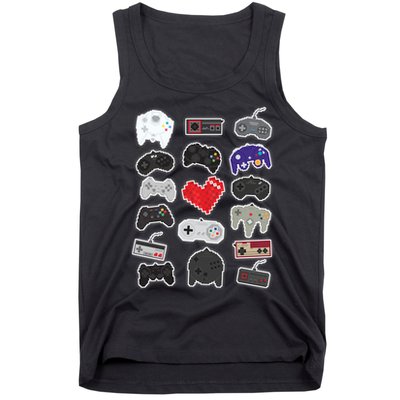 Retro Pixel Remote Love Tank Top